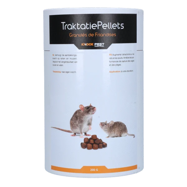 Pellet wabiący na myszy i szczury, 200 g – Knock Pest Traktatie Pellets