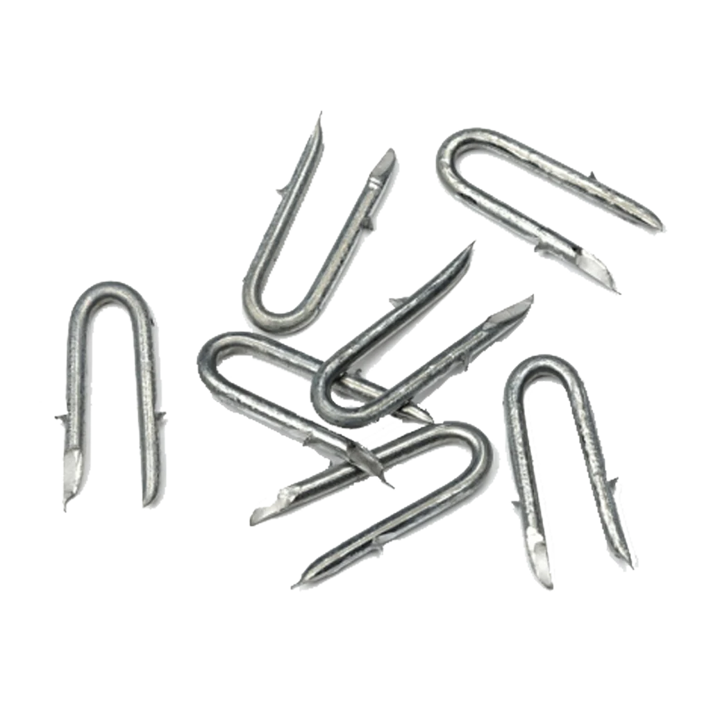 Ocynkowane skoble do rur izolatorowych, 3,8 x 47 mm, 50 sztuk – Kerbl - obrazek 1