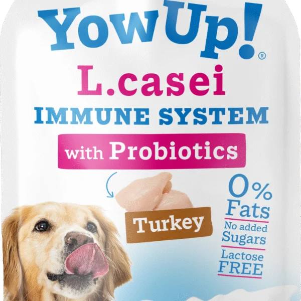 Jogurt dla psów z probiotykami i indykiem, bez laktozy, 115 g – YowUp! L. Casei Immune System Turkey