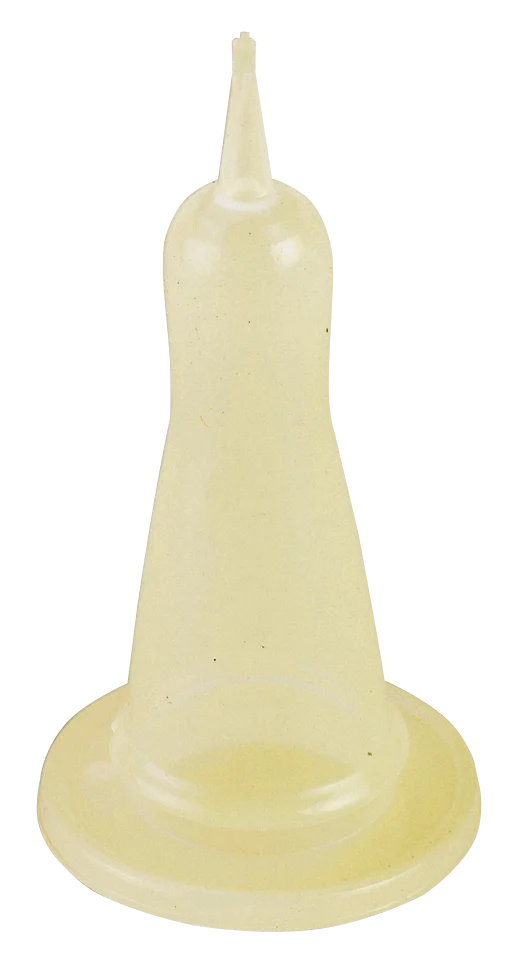 LAMS0002.png Przezroczysty smoczek dla jagniąt, szerokość 4 cm, do butelki plexi-KS - obrazek 1