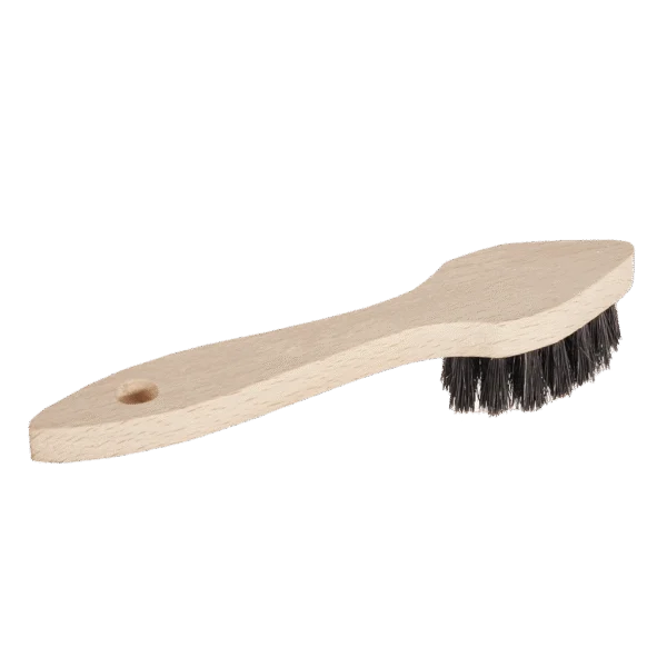 Szczotka do czyszczenia skóry z miękkim włosiem i otworem do zawieszenia, 17 cm – Bürsten Walter