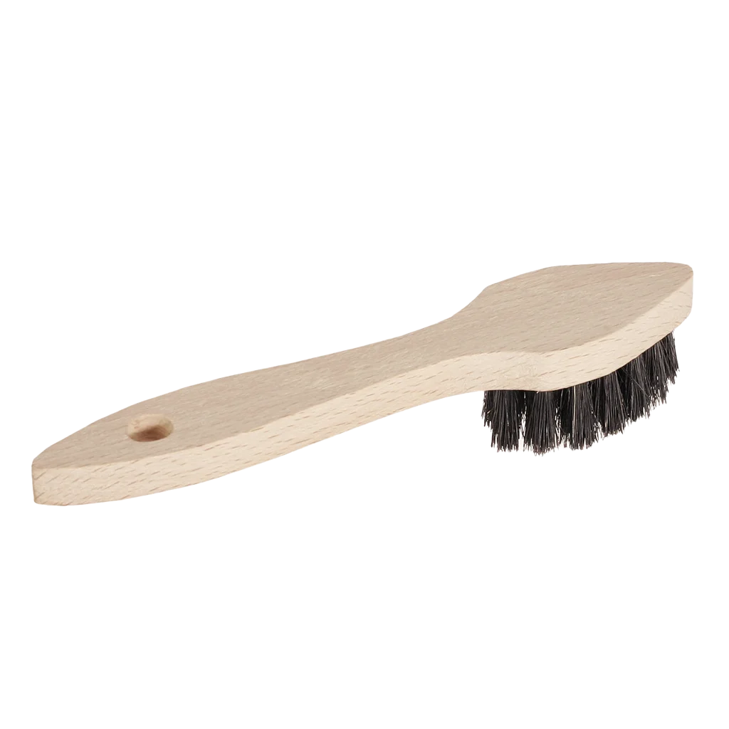 Szczotka do czyszczenia skóry z miękkim włosiem i otworem do zawieszenia, 17 cm – Bürsten Walter - obrazek 1