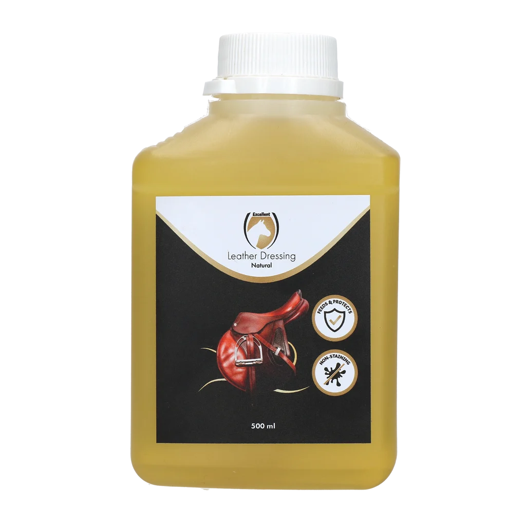 LEDEO003B.png Olej do siodeł z lanoliną, 500 ml – Excellent Leather Dressing Naturel - obrazek 1