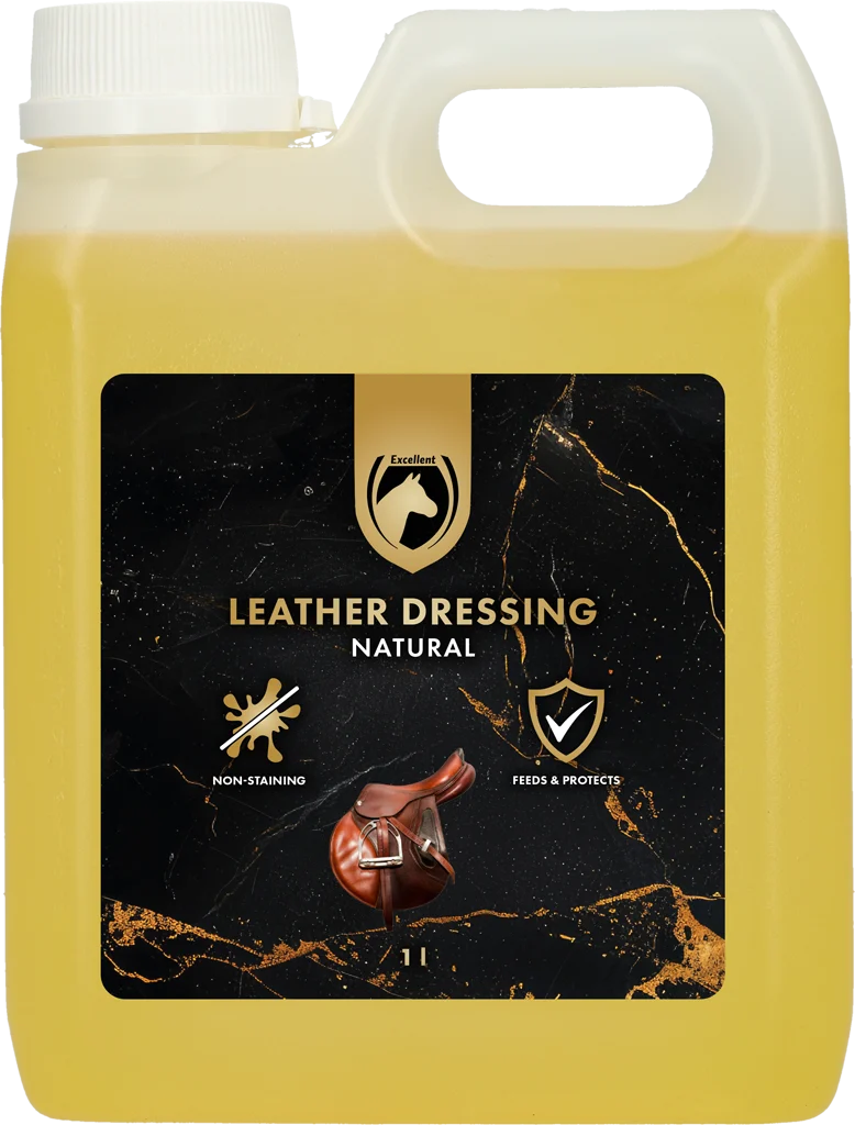 LEDEO005B.png Olej do siodeł z lanoliną, 1 l – Excellent Leather Dressing Naturel - obrazek 1