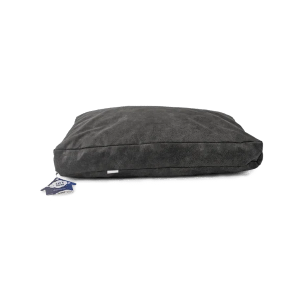 Poduszka dla psa z kawałkami pianki M antracytowa, 80 x 55 x 10 cm – Let's Sleep Plush Pillow