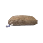 Poduszka dla psa z płatkami piankowymi XL Taupe, 125 x 90 x 10 cm – Let's Sleep Plush Pillow
