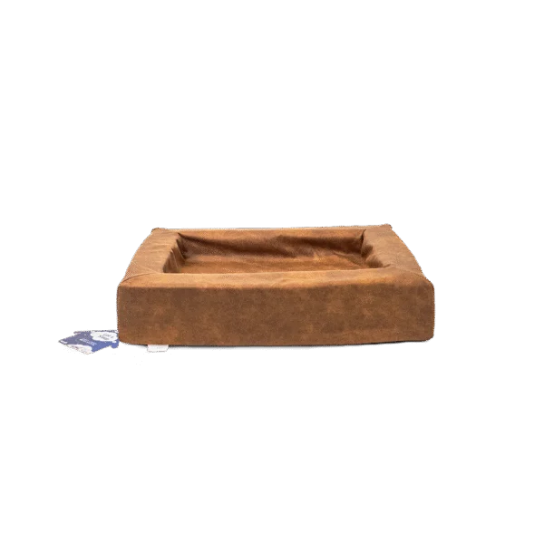 Poduszka dla psa z podwyższonym brzegiem Cognac, 60 x 50 x 12 cm – Let's Sleep Comfy Cushion M