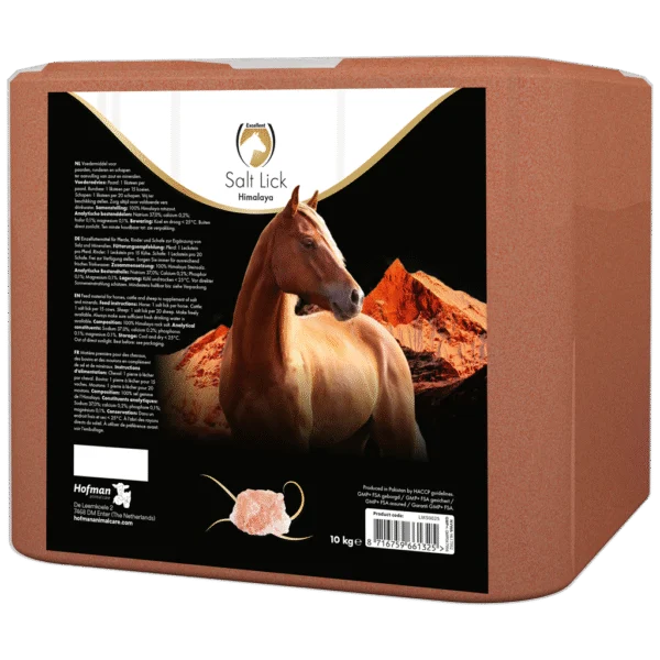 Lizawka z himalajskiej soli dla koni, 10 kg – Excellent Horse Salt Lick Himalaya