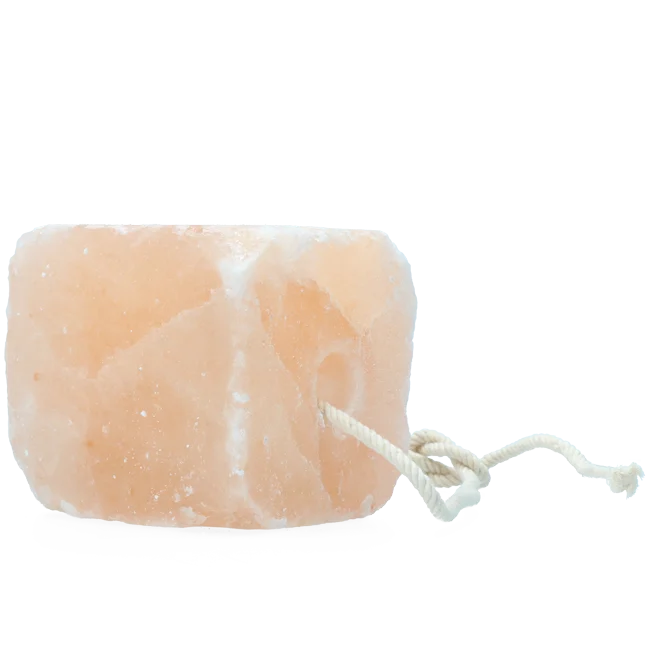 Lizawka z soli himalajskiej dla koni ze sznurem, 3 do 4 kg – Excellent Horse Salt Lick Himalaya - obrazek 2