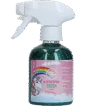 Brokatowy spray dla koni, zielony, 250 ml – Lucky Horse Unicorn Glitter Spray