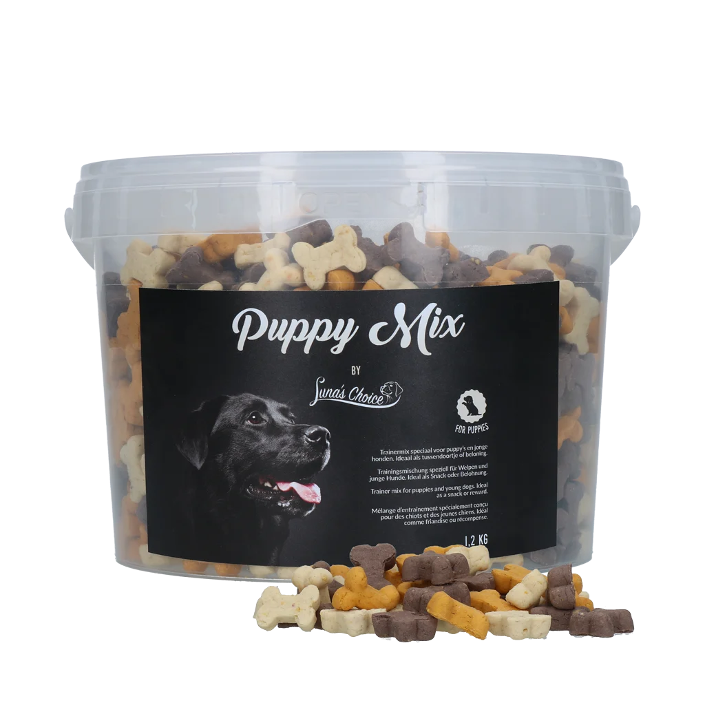 Pieczone w piecu ciasteczka nagradzające dla szczeniąt – Luna's Choice Puppy Mix L - obrazek 1