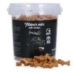 Przysmaki treningowe z kurczakiem, miękkie kawałki, 500 g – Luna's Choice Trainer Mix kawałki z kurczaka