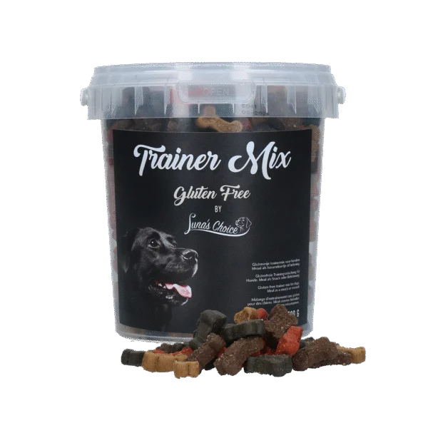 Przysmaki treningowe, miękkie i bezglutenowe, 500 g – Luna's Choice Trainer Mix Glutenvrij