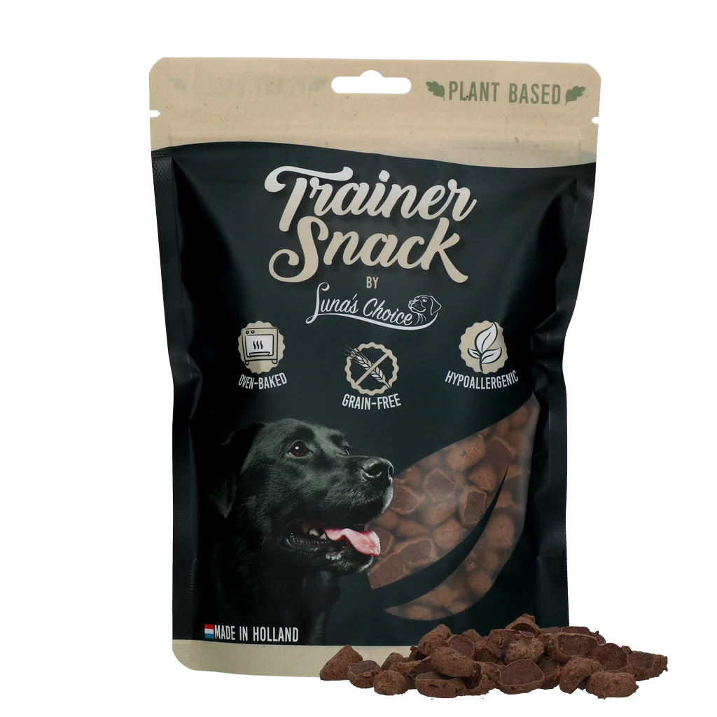 Roślinne i bez zbóż przysmaki treningowe dla psów, 400 g – Luna's Choice Plant Based Trainer Snack - obrazek 1
