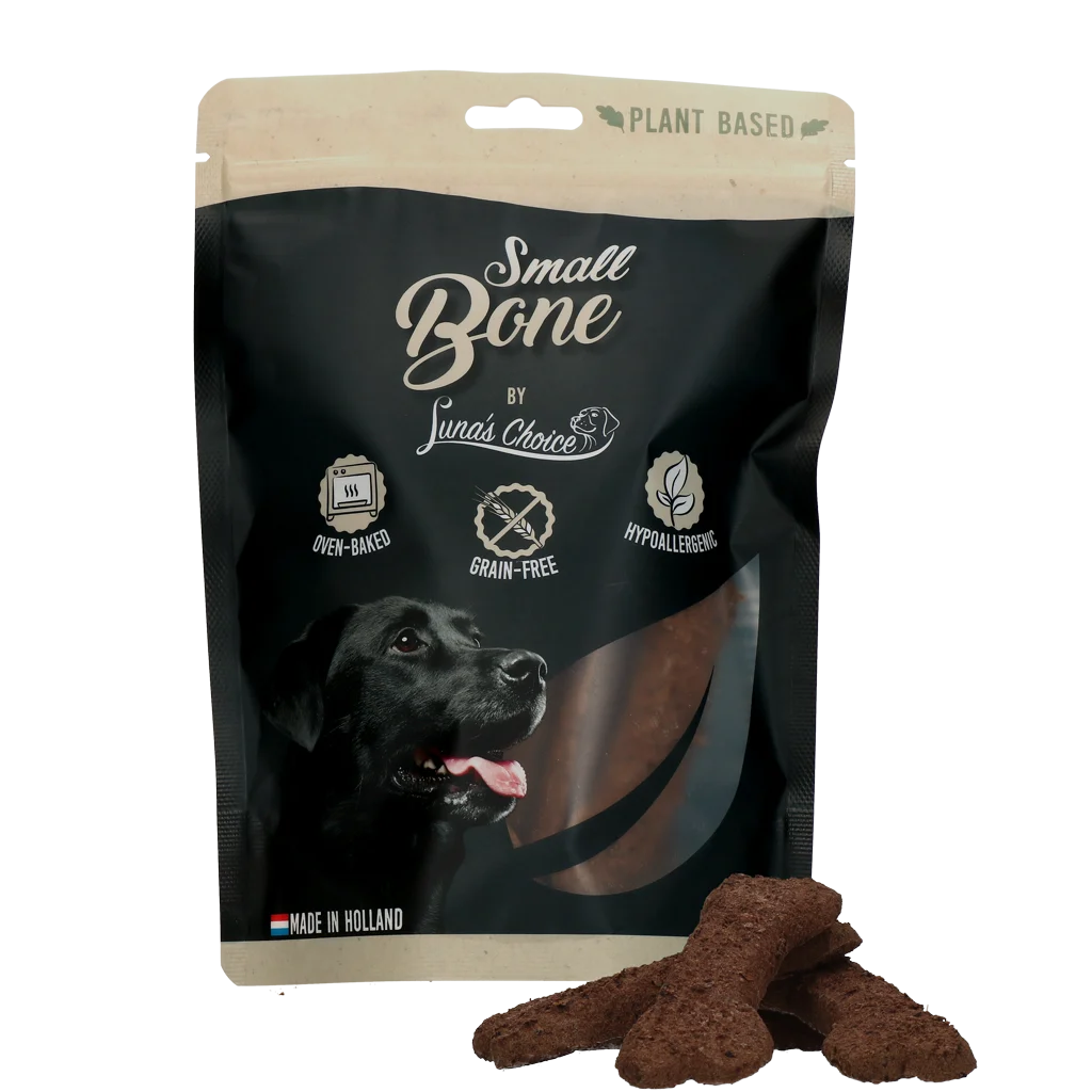 Ciastka dla psów roślinne i bez zbóż, 10 x 30 g – Luna's Choice Plant Based Bone S - obrazek 1