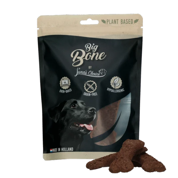 Ciastka dla psów roślinne i bez zbóż, 6 x 45 g – Luna's Choice Plant Based Bone L