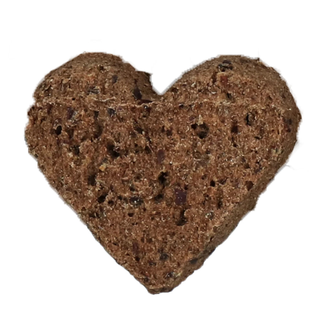 Roślinne, bezzbożowe ciasteczka dla psów, serduszka, 48 sztuk, 360 g – Luna's Choice Plant Based Heart - obrazek 3