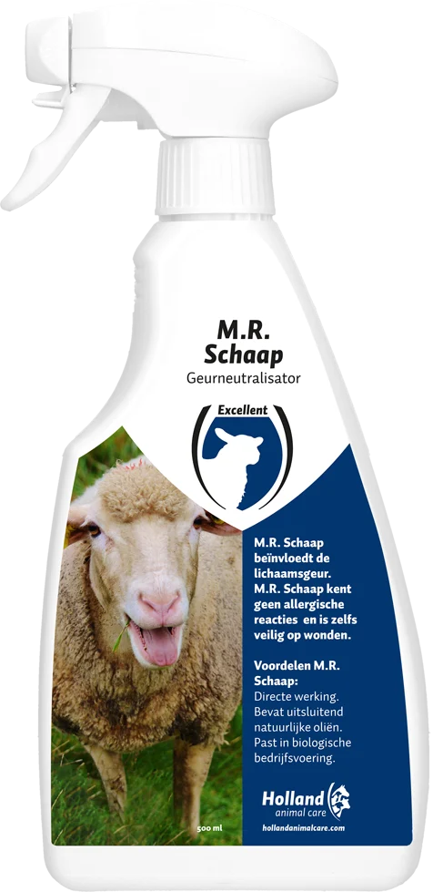 Spray zapachowy dla owiec z naturalnymi olejkami, 500 ml – Excellent M.R. Spray Schaap - obrazek 1