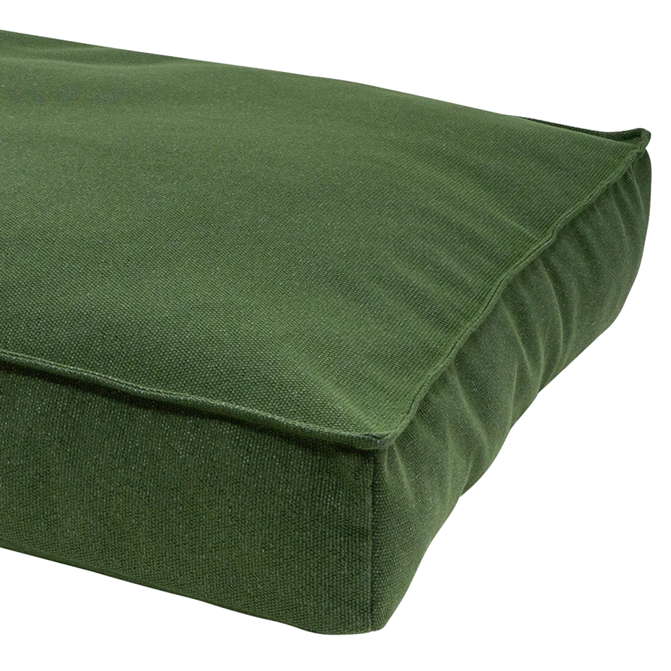 Zielona poduszka dla psa S z powłoką hydrofobową, 80 x 65 x 15 cm – Madison Manchester Lounge Cushion - obrazek 3