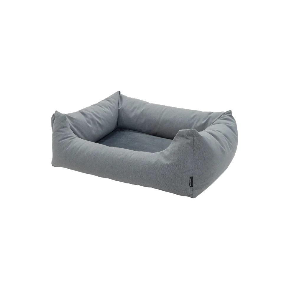 Legowisko dla psa z podwyższonymi bokami, jasnoszare S, 80 x 67 x 22 cm – Madison Manchester Pet Bed - obrazek 1