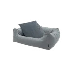 Legowisko dla psa z podwyższonymi bokami, jasnoszare S, 80 x 67 x 22 cm – Madison Manchester Pet Bed - obrazek 2