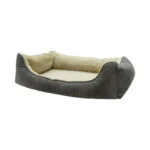 Ortopedyczna poduszka dla psa z pianką z pamięcią kształtu, szara, S – Madison Sofa Orthopedisch - obrazek 5