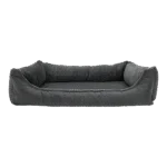 Ortopedyczna poduszka dla psa z pianką z pamięcią kształtu, szara, S – Madison Sofa Orthopedisch - obrazek 3