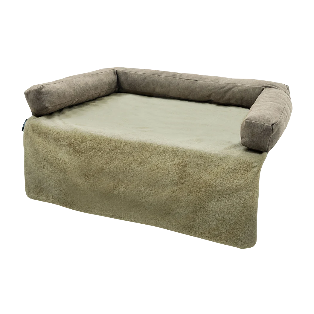Ortopedyczna poduszka dla psa z pianką memory Taupe S – Madison Sofa Orthopedisch - obrazek 2