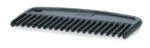 Plastikowy grzebień do grzywy, 100 mm, czarny – Vplast - obrazek 4