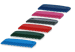 Plastikowy grzebień do grzywy, 100 mm, niebieski – Vplast - obrazek 4
