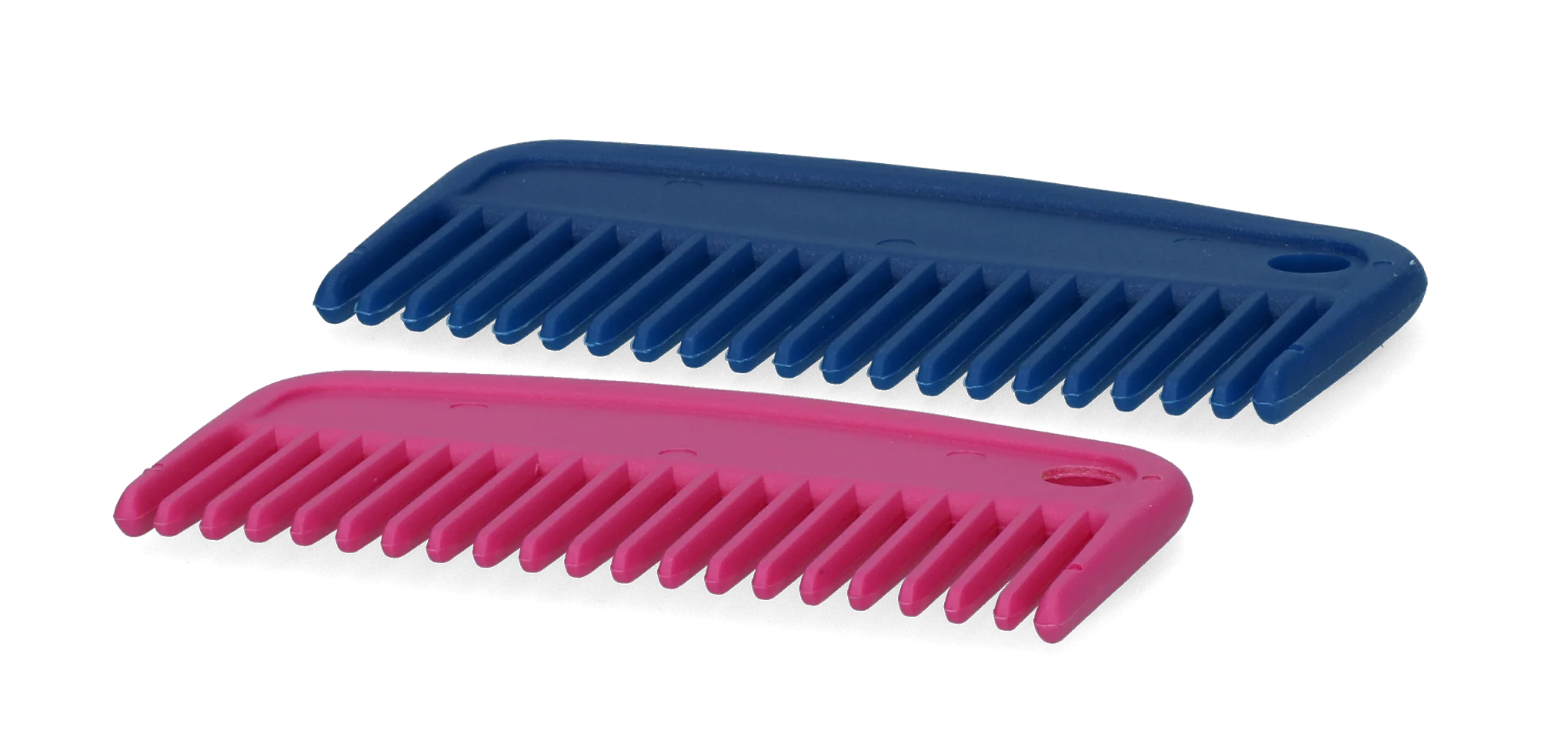 Plastikowy grzebień do grzywy, 100 mm, niebieski – Vplast - obrazek 2
