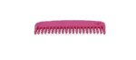 Plastikowy grzebień do grzywy, 100 mm, różowy – Vplast - obrazek 3