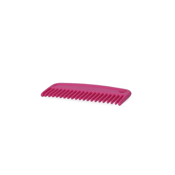 Plastikowy grzebień do grzywy, 100 mm, różowy – Vplast