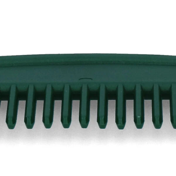 Plastikowy grzebień do grzywy, 100 mm, zielony – Vplast