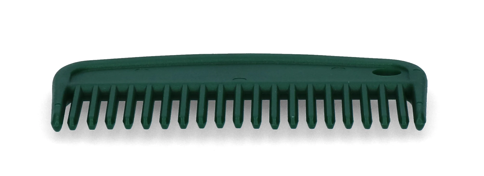 Plastikowy grzebień do grzywy, 100 mm, zielony – Vplast - obrazek 1