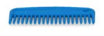 Plastikowy grzebień do grzywy, 100 mm, niebieski – Vplast - obrazek 3