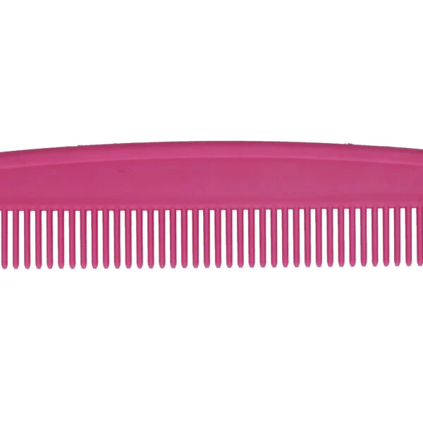 Plastikowy grzebień do grzywy, 200 mm, różowy – Vplast
