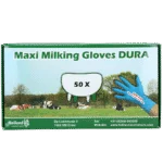 Rękawice udojowe Extra Grube i Długie, rozmiar S (6–7), 50 sztuk – Hofman Animal Care Maxi Milking Gloves DURA