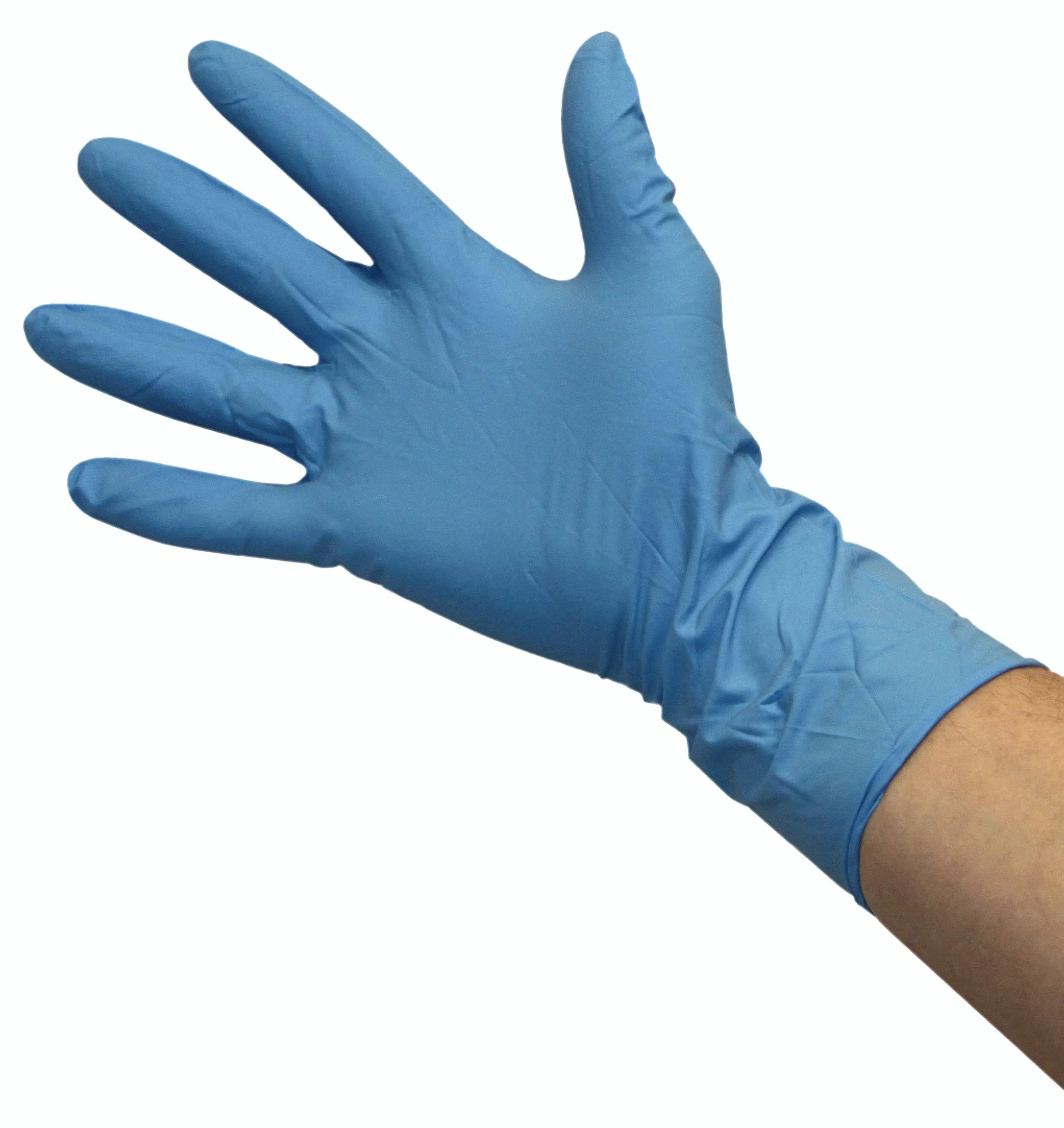 Rękawice udojowe Extra Grube i Długie, rozmiar S (6–7), 50 sztuk – Hofman Animal Care Maxi Milking Gloves DURA - obrazek 3