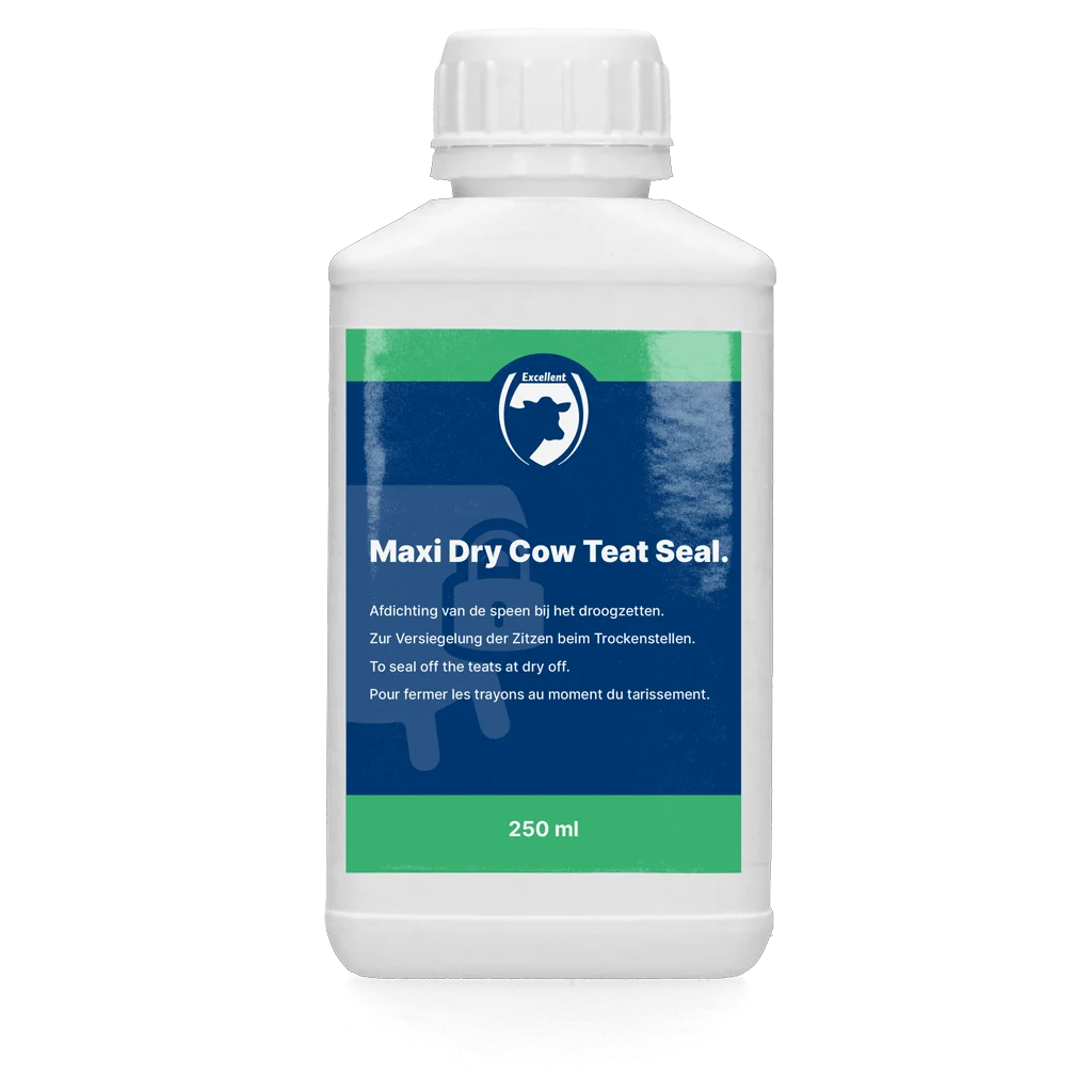 Preparat do uszczelniania strzyków na okres zasuszenia, 250 ml – Excellent Maxi Dry Cow Teat Seal - obrazek 1
