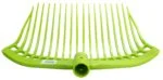 Plastikowe widły do obornika bez trzonka, limonkowozielone, 41 x 36 x 11 cm – Vplast - obrazek 4