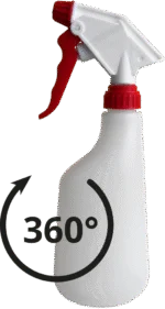 Opryskiwacz ręczny 600 ml z funkcją 360° – Mesto Trigger Sprayer