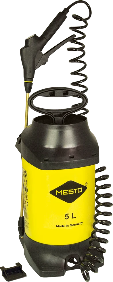 MEST3275M.png Opryskiwacz ciśnieniowy z manometrem i wężem spiralnym 5 l – Mesto Profi Plus - obrazek 1