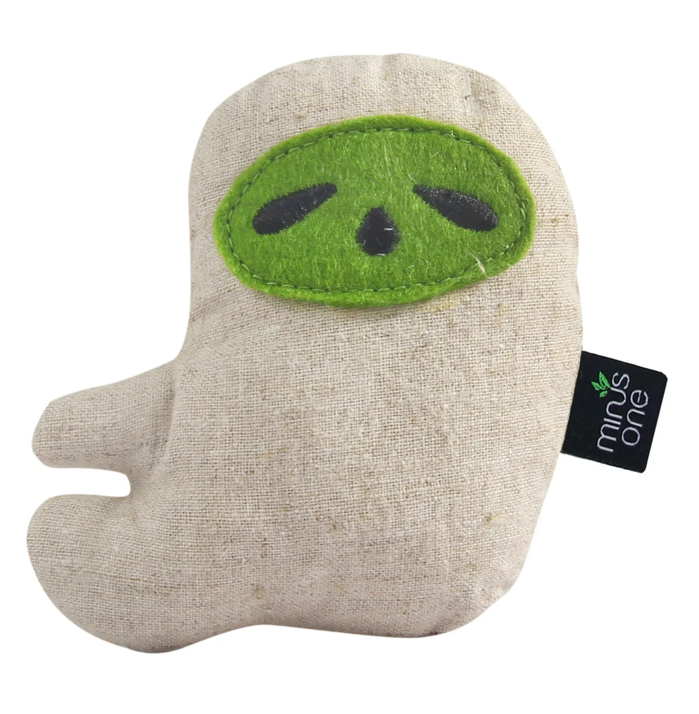 Zabawka dla kota w kształcie leniwca z kocimiętką, 9 x 9 x 2,5 cm – Minus One Docile Buddy Cat Toy Sloth - obrazek 1