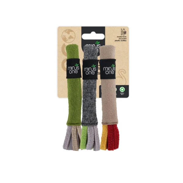 Patyczki dla kota z filcu i kocimiętką – Minus One Classic Felt Cat Toys Sticks