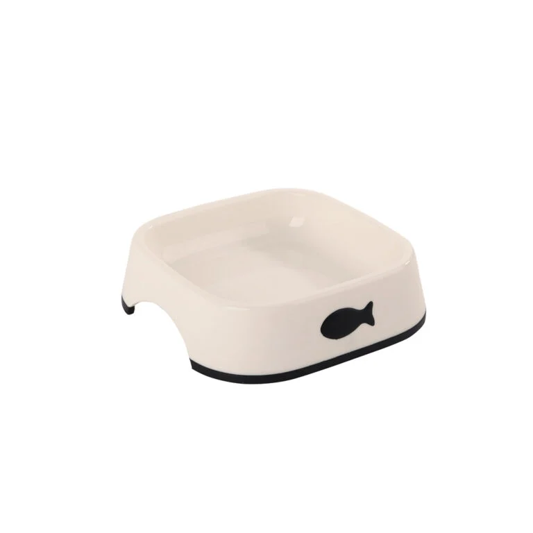 Miska na karmę i wodę dla kota z plastiku z recyklingu, 250 ml – Minus One Cat Bowl