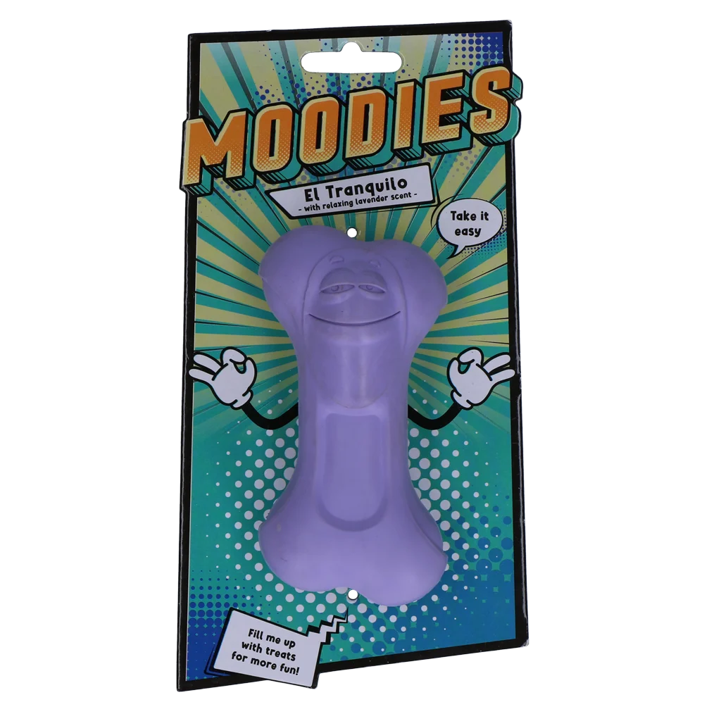 Gumowy gryzak o zapachu lawendy – Moodies El Tranquilo - obrazek 1