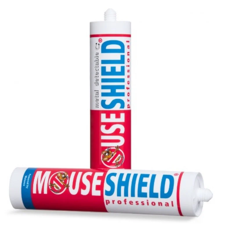 Pasta uszczelniająca przed myszami i szczurami z cząstkami stali nierdzewnej, około 300 ml – Mouseshield Metal Detectable - obrazek 1