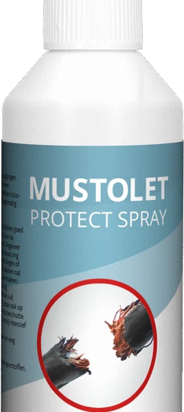 Spray na kuny do przewodów samochodowych i szop – Mustolet Protect Spray