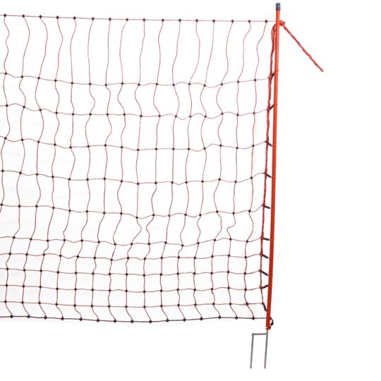 Siatka dla drobiu bez prądu 50 m, zielona, z 15 słupkami – Euro-Netz Combi Pluimvee 112 cm ZS - obrazek 1
